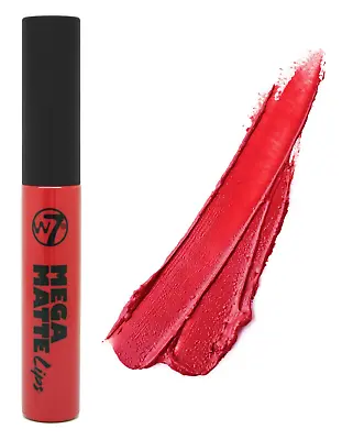 W7 Mega Matte Lips Lipstick - Red Pink Nude - Sealed For Freshness • £4.99