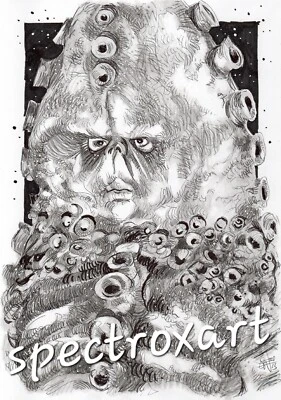 £25 • Buy DOCTOR WHO ORIGINAL ART  Zygon  By Salateen