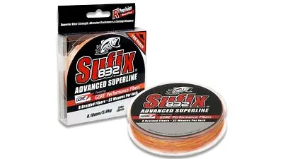 Sufix 832 Advanced Superline X8 Braid 300yd Fire Camo Fishing Line - Choose Lb B • $54.49