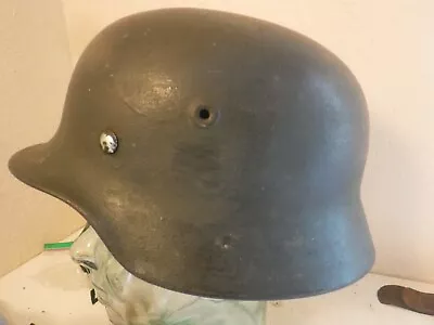 German WW2 M40 Helmet (Q66) • $388