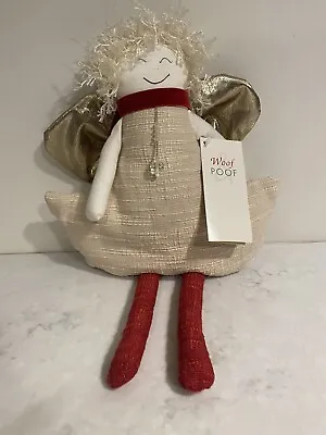 $9.99 • Buy WOOF & POOF 2007 Angel With Tags. Adorable!! White,Red, Gold Colored Wings!