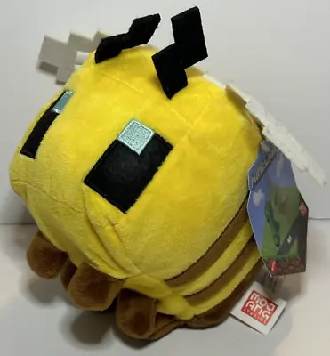 Mojang Minecraft Bumble Bee Plush NWT 2020 Mattel Stuffed Animal • $14.99