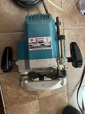 Heavy Duty Makita 3612BR Plunge Router 23000 RPM 115V 14A Pre-Owned WORKS • $109.99