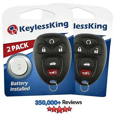 2 New Remote Start Keyless Entry Key Fob Clicker Control Alarm OUC60270 15912860 • $11.89