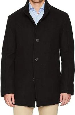 NWT Marc New York By Andrew Marc Men's Linden Wool Car Coat With Bib S $340 N67 • $254.99