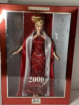 2000 Millenium Barbie Doll Collector Edition #27409 Factory Sealed Box Stunning! • $25
