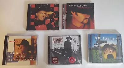 Country Artist CD's Tim McGraw Garth Brooks Montgomery Gentry.... • $9