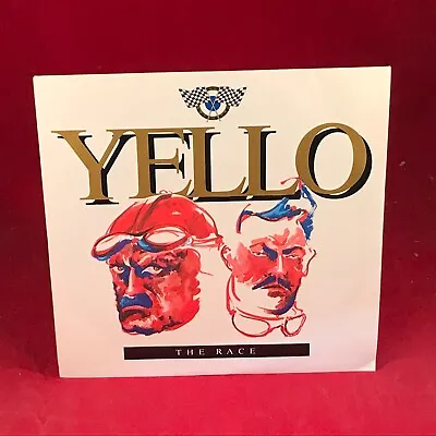 YELLO The Race 1988 UK 3-track 7  Vinyl Single Magician's Mix Original 45 • £7.29