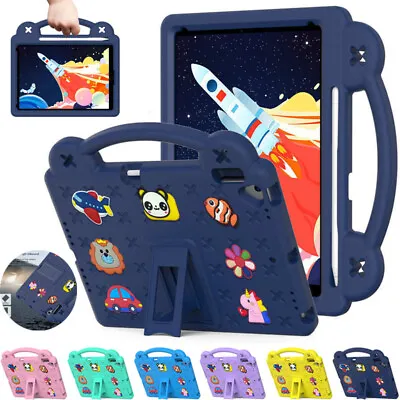 $27.99 • Buy For IPad 7/8/9/10th Gen Air Pro 10.5 Kids Shockproof EVA Handle Case Stand Cover