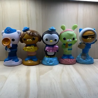 5X Fisher Price Octonauts Kwazii Tweak 4  Action Figure Rubber Mattel Bath Toys • £16.19