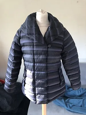 Women’s Merrell Puffer Jacket Coat Size M Black Goose Down (650) • £16.99