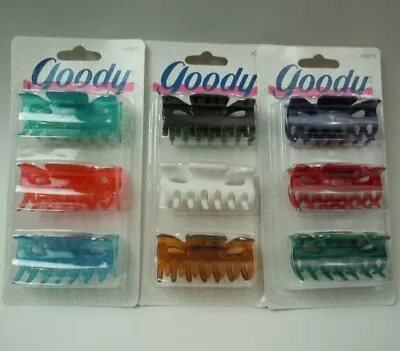 Goody Claw Clip 3 Count Vintage 90s You Choose Color • $12.99