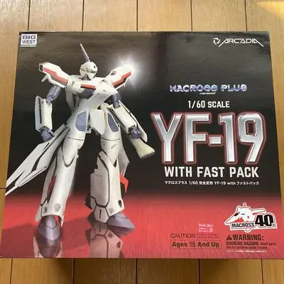 Macross Plus 1/60 Perfect Deformation YF-19 With Fast Pack Action Figure Arcadia • $317.98