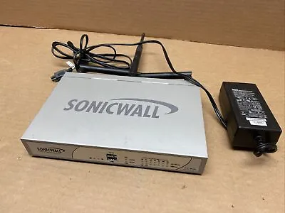 SonicWall TZ215 Firewall-Network Security Appliance APL24-08F W/Power Adapter • $22.11