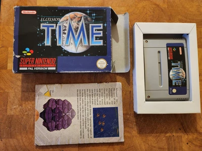 £28.70 • Buy Illusion Of Time SNES Super Nintendo Boxed 
