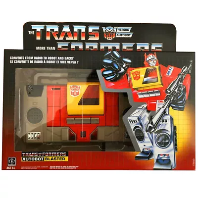 Transformers G1 Blaster Boombox Autobot Figure Hasbro Official Vintage Reissue • $143