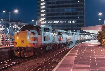 £4.99 • Buy 35mm Railway Slide Class 37 37516 @ Plymouth Copyright To Buyer