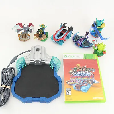 Xbox 360 Skylanders Superchargers Bundle Game Portal 4 Figures 2 Vehicles • $24.95