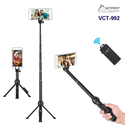 VCT-992 Tripod Selfie Stick Stand Bluetooth Remote For Google Pixel 8 8 Pro 7 7a • $29.99