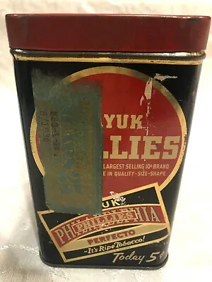 Vintage Tin Box - Phillies American Cigars From 1930s • $25