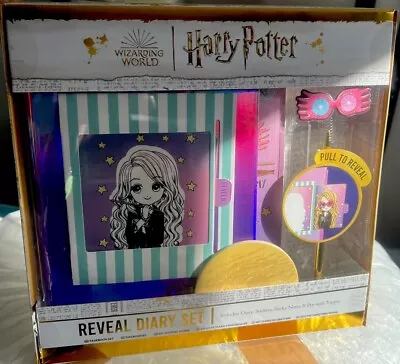 Harry Potter Wizard Luna Lovegood Diary Journal Stickers Pen Topper REVEAL DIARY • $12.42