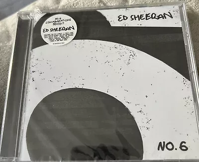 Ed Sheeran No. 6: Collaborations Project CD NEW Sealed Free Post U.K. • £3.95