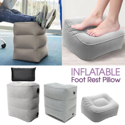 $10.69 • Buy Relief Inflatable Foot Rest Air Pillow Cushion Office Home Leg Footrest Relax AU