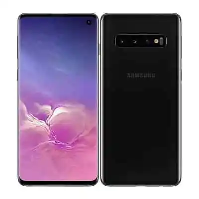 Samsung Galaxy S10 SM-G973U 128GB Prism AT&T GSM Unlocked Black Open Box • $149.99