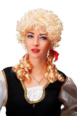 Wig Carnival Baroque Blonde Curls Pigtails Marie Antoinette Cosplay Gothic 3048 • $9.58