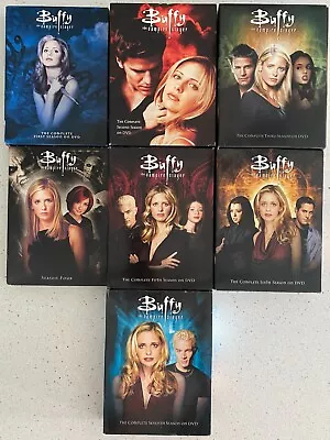 Buffy The Vampire Slayer Complete Series Season 1-7 DVD Sarah Michelle Gellar • $50