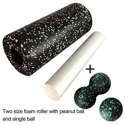 $26.39 • Buy  Foam Roller Set High Density Massage Roller Peanut Ball For NeH4V2