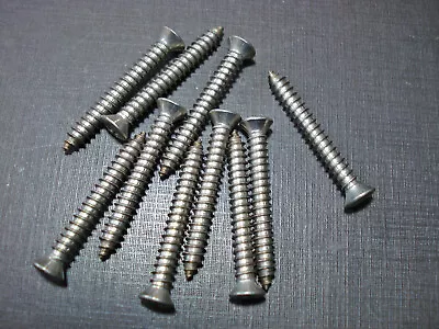 10 Buick Chevy Olds #10 X 1-1/2  With #8 Phillips Oval Head Stainless Screws GM • $8.99