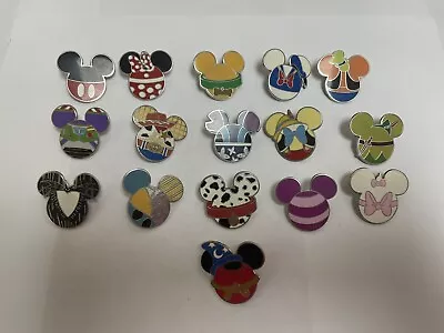 Disney Mystery Pins Mickey Icons Complete Set Of 16 • $30