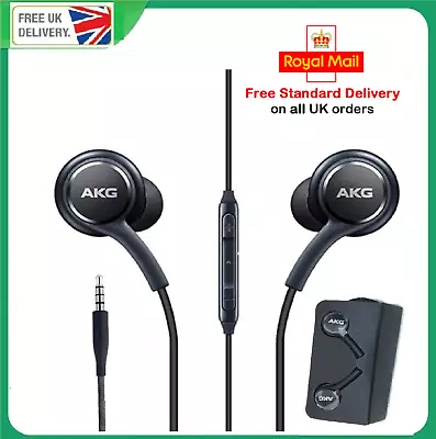 For Samsung Galaxy S6 S8 S9 S10 A8 J6 Edge Note 8 9 S5 Headphones Earphones • £3.95