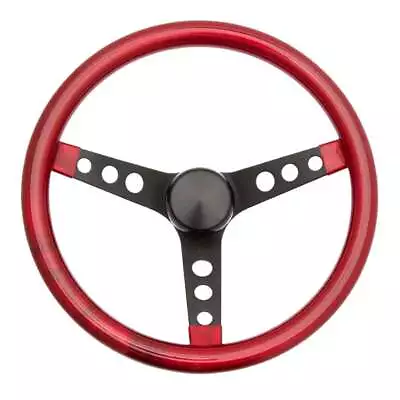 Grant 8475 Steering Wheel - Metal Flake - 15 In - 3-Spoke - Red Metal Flake • $110.52