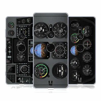 $9.85 • Buy Head Case Aircraft Cockpit Dashboard Soft Gel Case & Wallpaper For Sony Phones 1