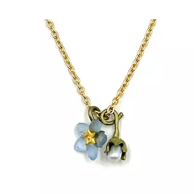 MICHAEL MICHAUD  Forget-Me-Not Pendant Necklace 9179 • $85