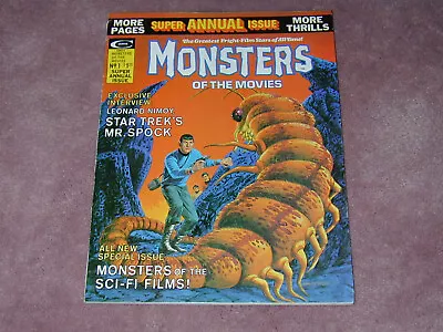 MONSTERS Of The MOVIES Magazine ANNUAL FREE SHIPPING USA • $18