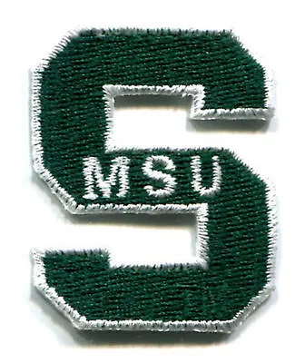 Michigan State Spartans Ncaa College Vintage 1.75  Letter Team Patch • $6.95