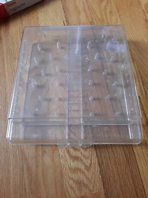 - Vintage Clear Plastic Thread Box By Traum  • $12