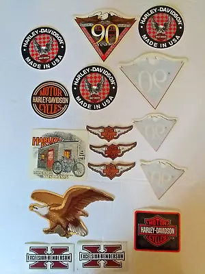 Vintage Harley Davidson Sticker Lot Of 16 • $29.95