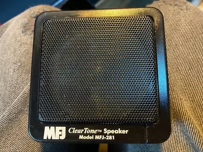 MFJ-281 ClearTone Speaker For Ham Radio  Tested:8 Ohm • $15