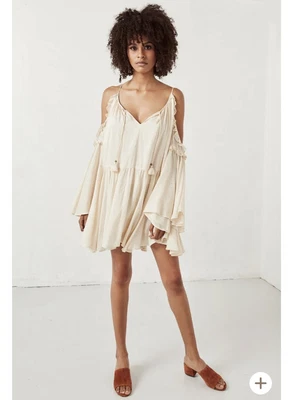 $55 • Buy Spell And The Gypsy Florence Mini Dress Creme Brûlée