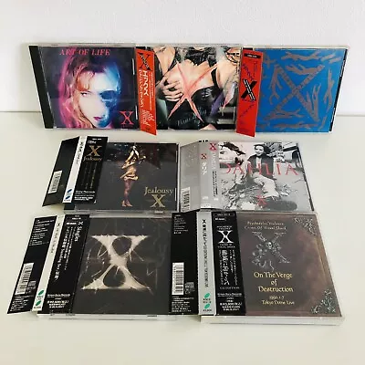 X Japan CD Vanishing Vision Blue Blood Jealousy DAHLIA Set Of 7 CDs • $129.80