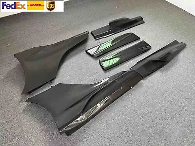 Real Carbon Fiber Sideskirts Side Skirt Lip For McLaren MP4-12C 650S 675LT Style • $1299.86