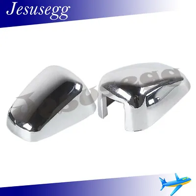 $8.91 • Buy Chrome Wiper Nozzle Cover Trim Fit For Jeep Compass Grand Cherokee Dodge 2011-21