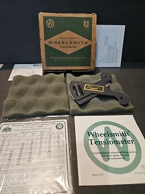 Wheelsmith Vintage Rare Tensiometer Spoke Tension Measuring Tool W/original Box+ • $99.99