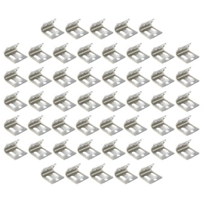 £12.50 • Buy 50PCS Upholstery Furniture Spring Clips 5 Holes Sofa Spring Replacement Clamps