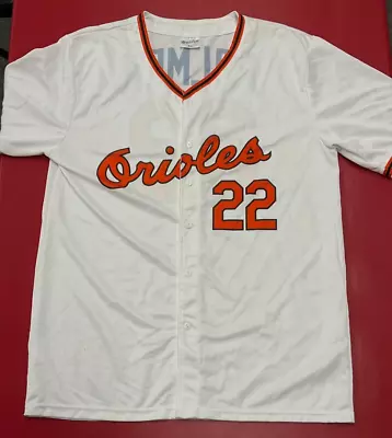 MLB Baltimore Orioles #22 Jim Palmer Size (XL) Button-Up Jersey • $30