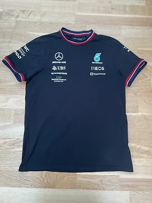Mercedes F1 2022 Mens Team T-Shirt Size Medium - Great Condition • £32